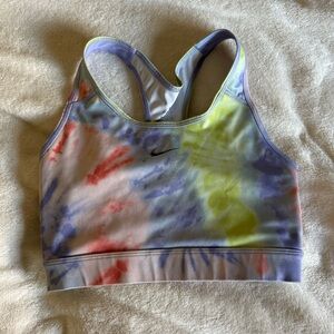 Nike tye dye sports bra